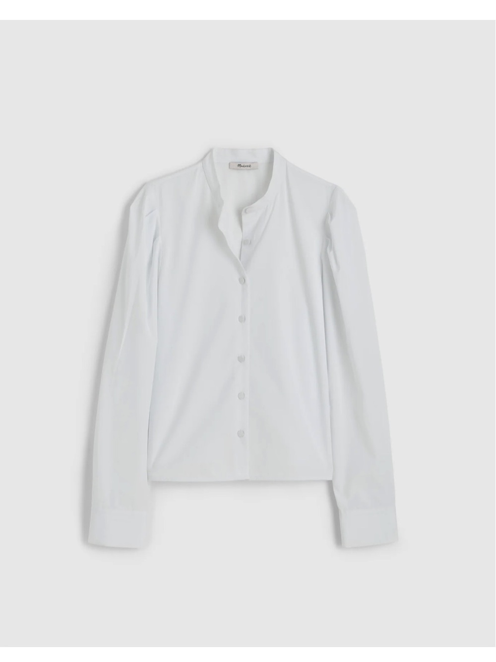 NWT Madewell Puff-Sleeve Button-Up Shirt